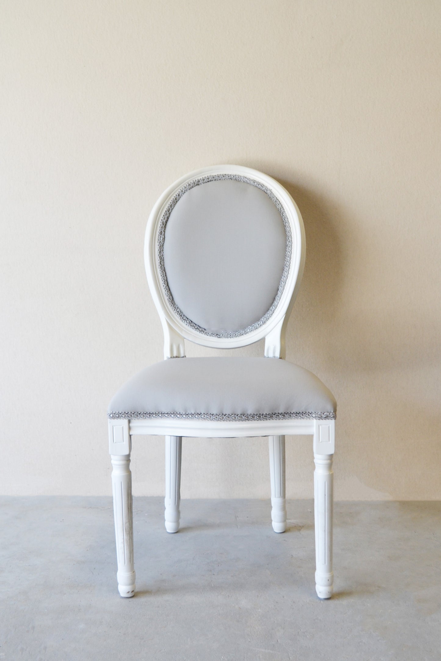 Grey Classic Dining Chair