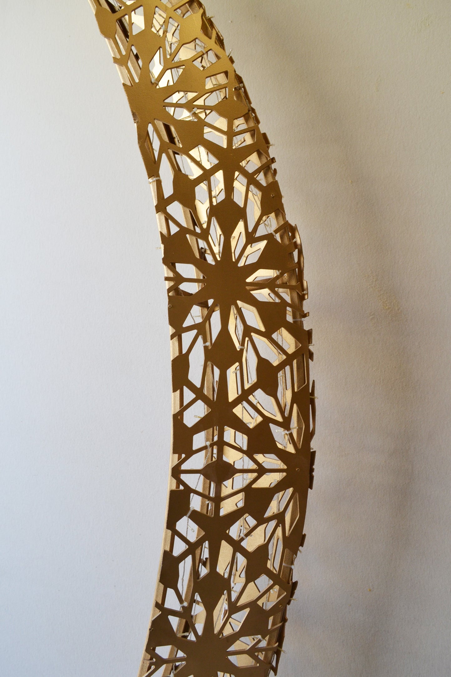Golden Crescent Bloom