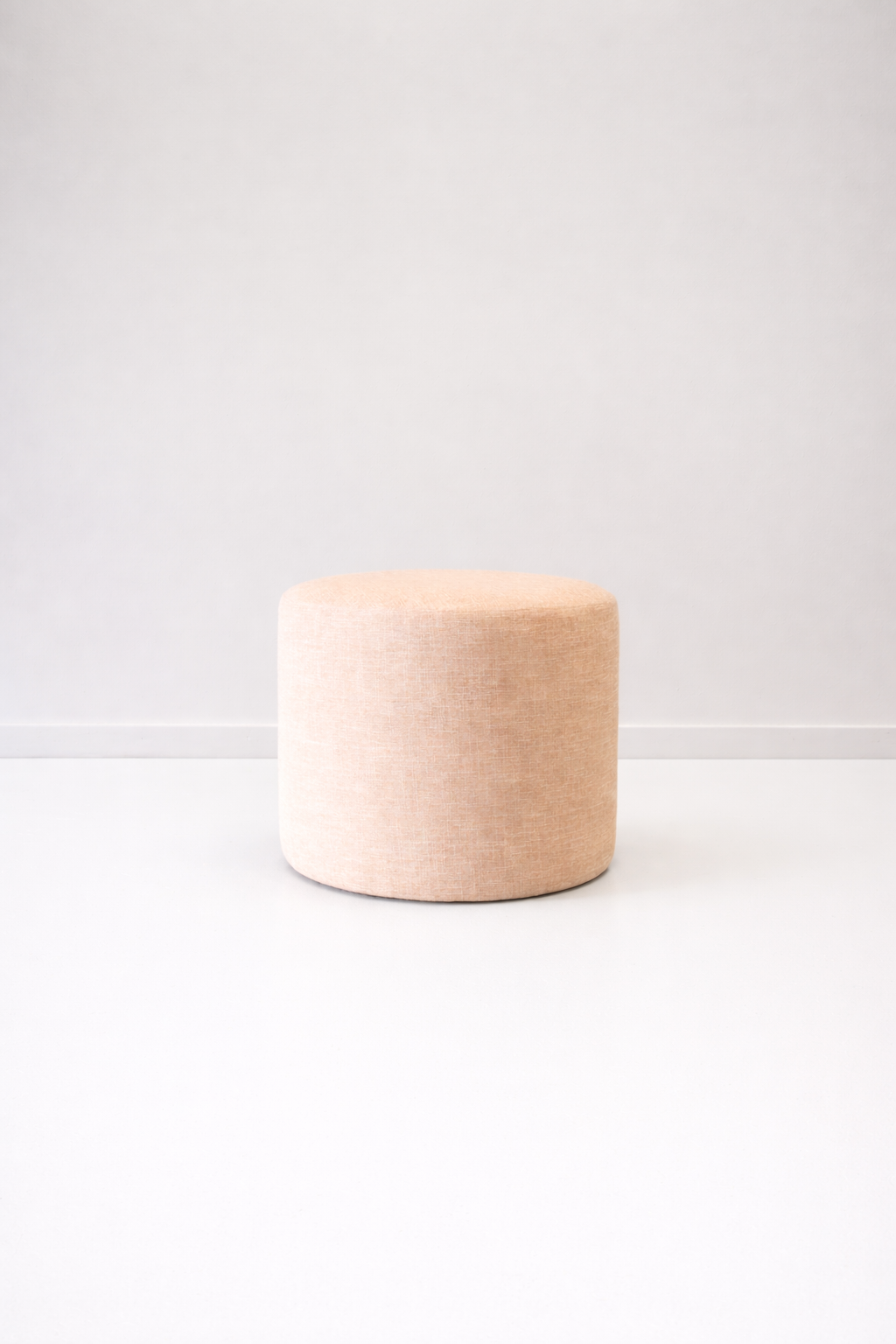 Beige Pouffe