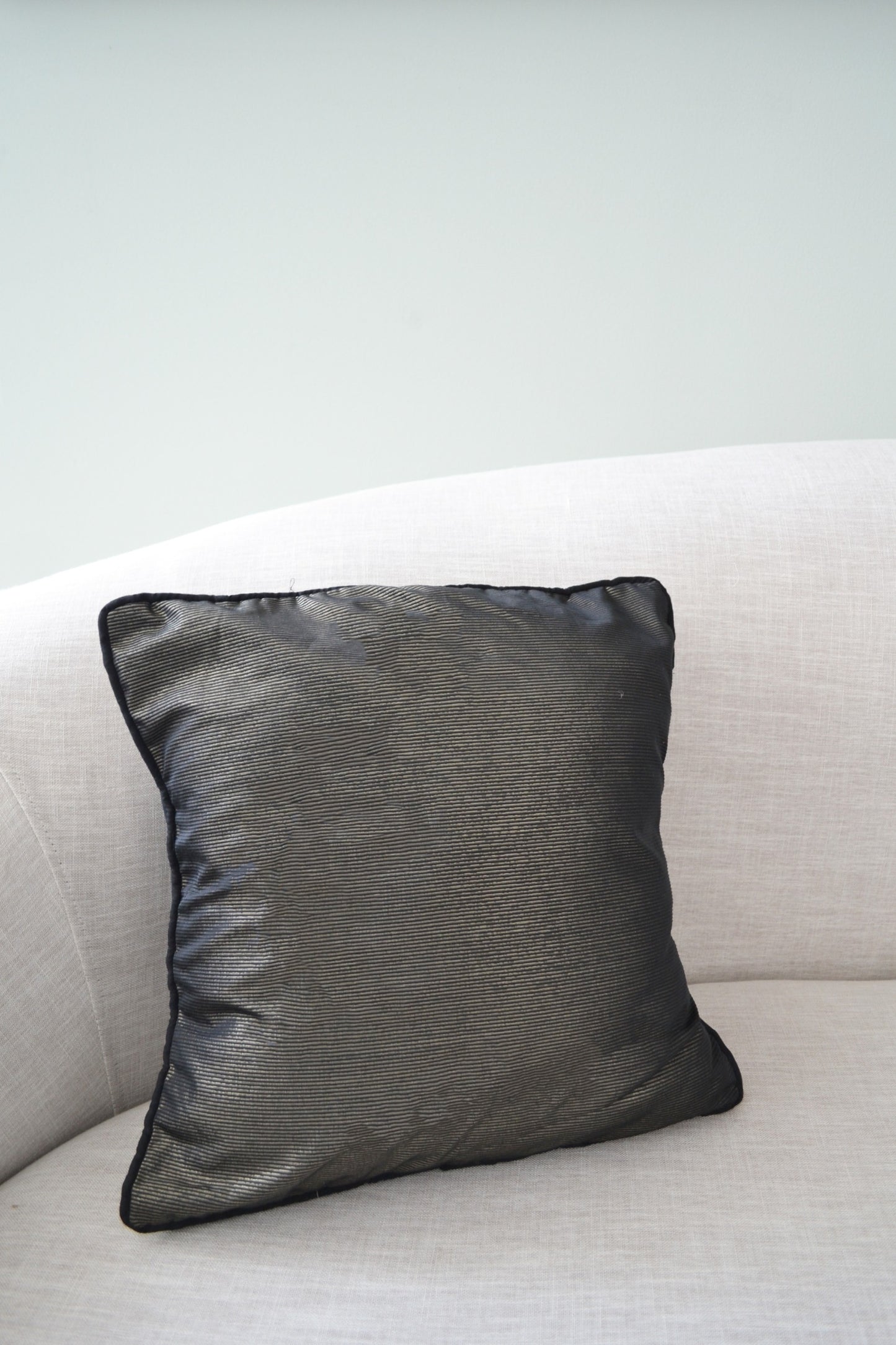 Black Metallic Cushions