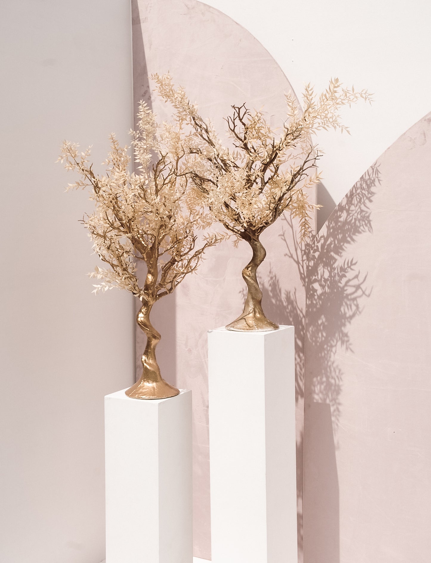 Decorative Gold Trees