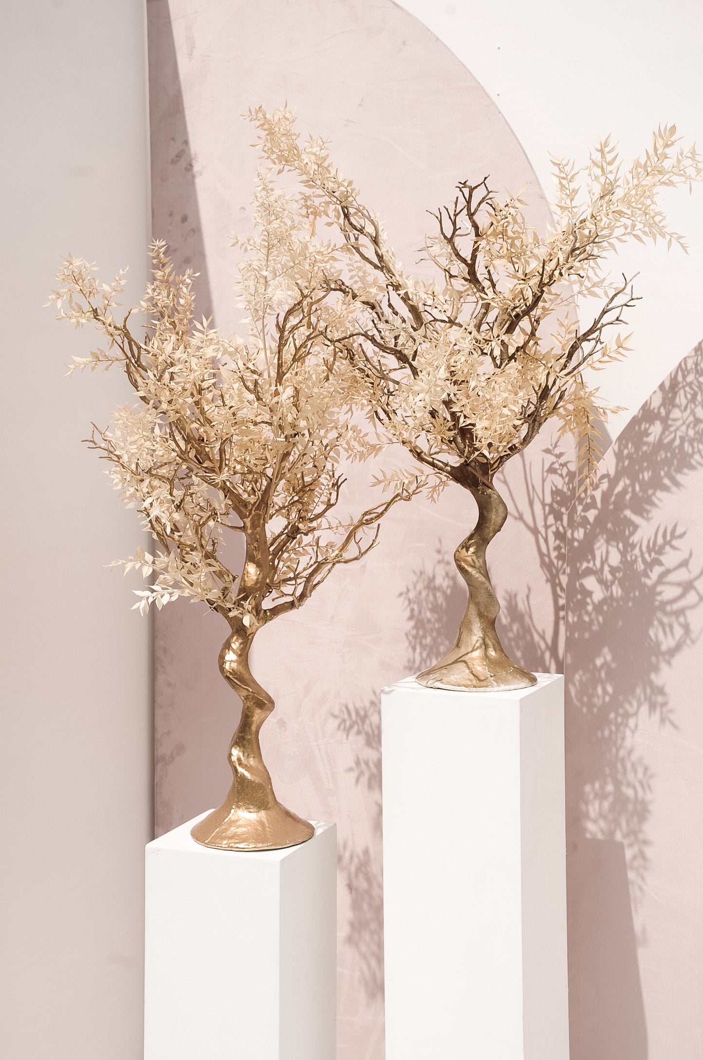 Decorative Gold Trees