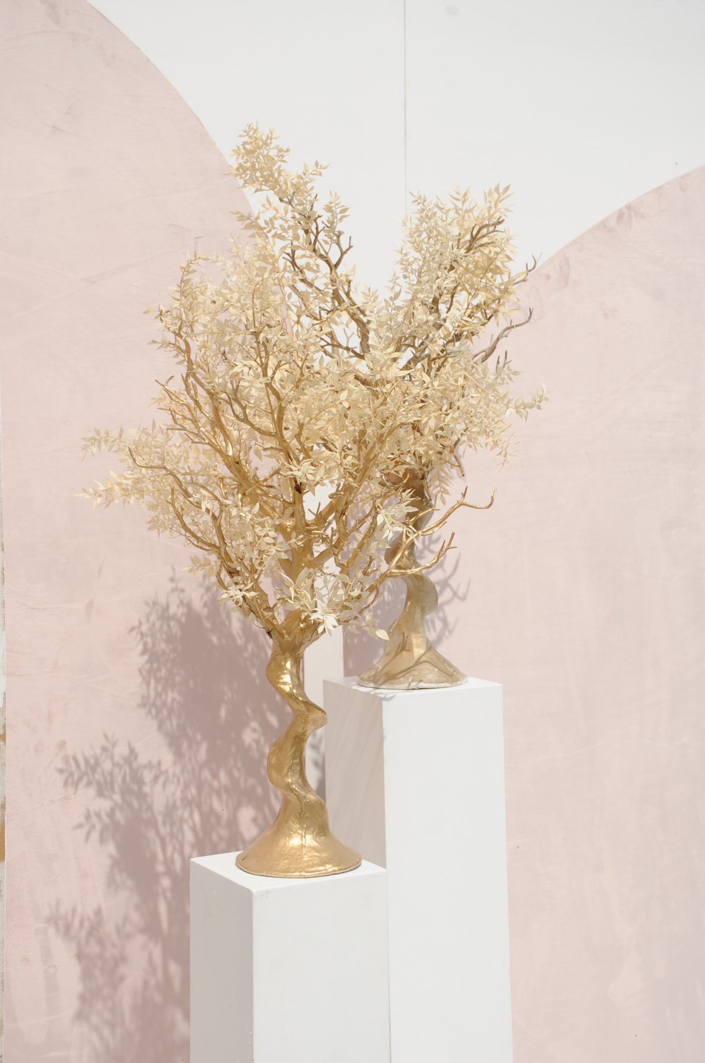 Decorative Gold Trees