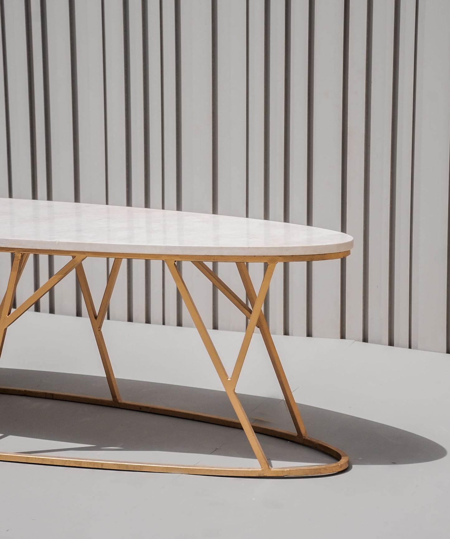 Spike Marble Top Coffee Table
