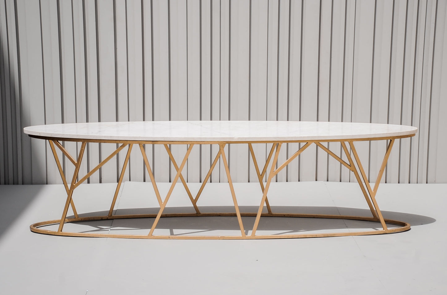 Spike Marble Top Coffee Table