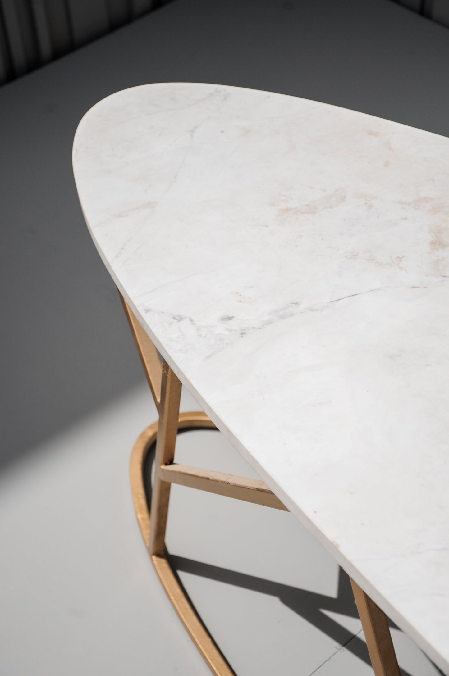 Spike Marble Top Coffee Table
