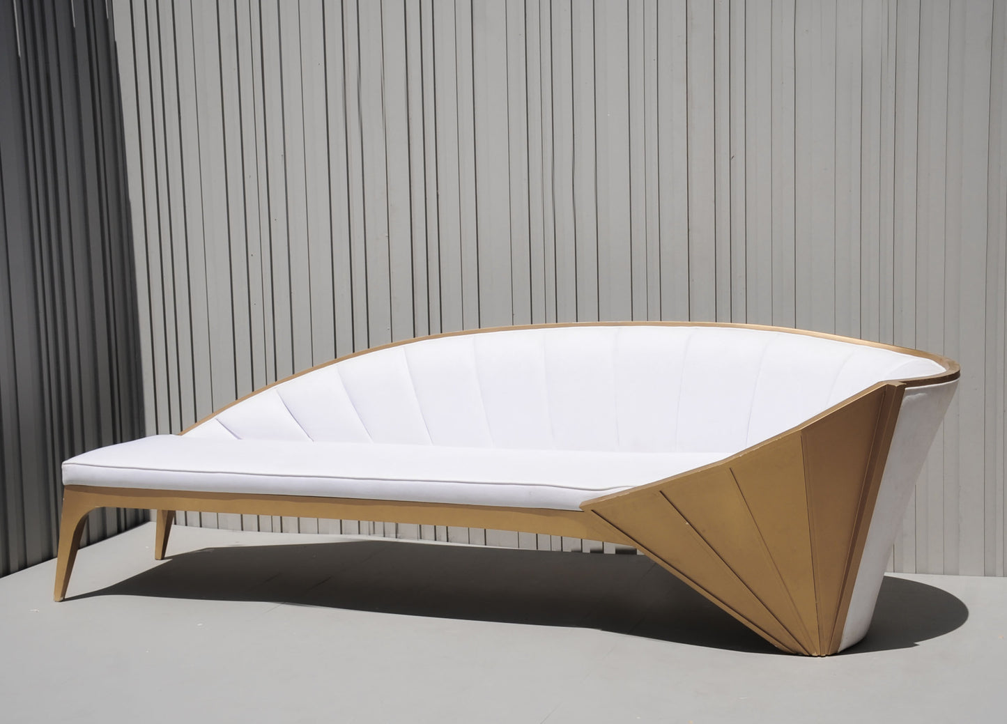 Fanned Bridal Sofa