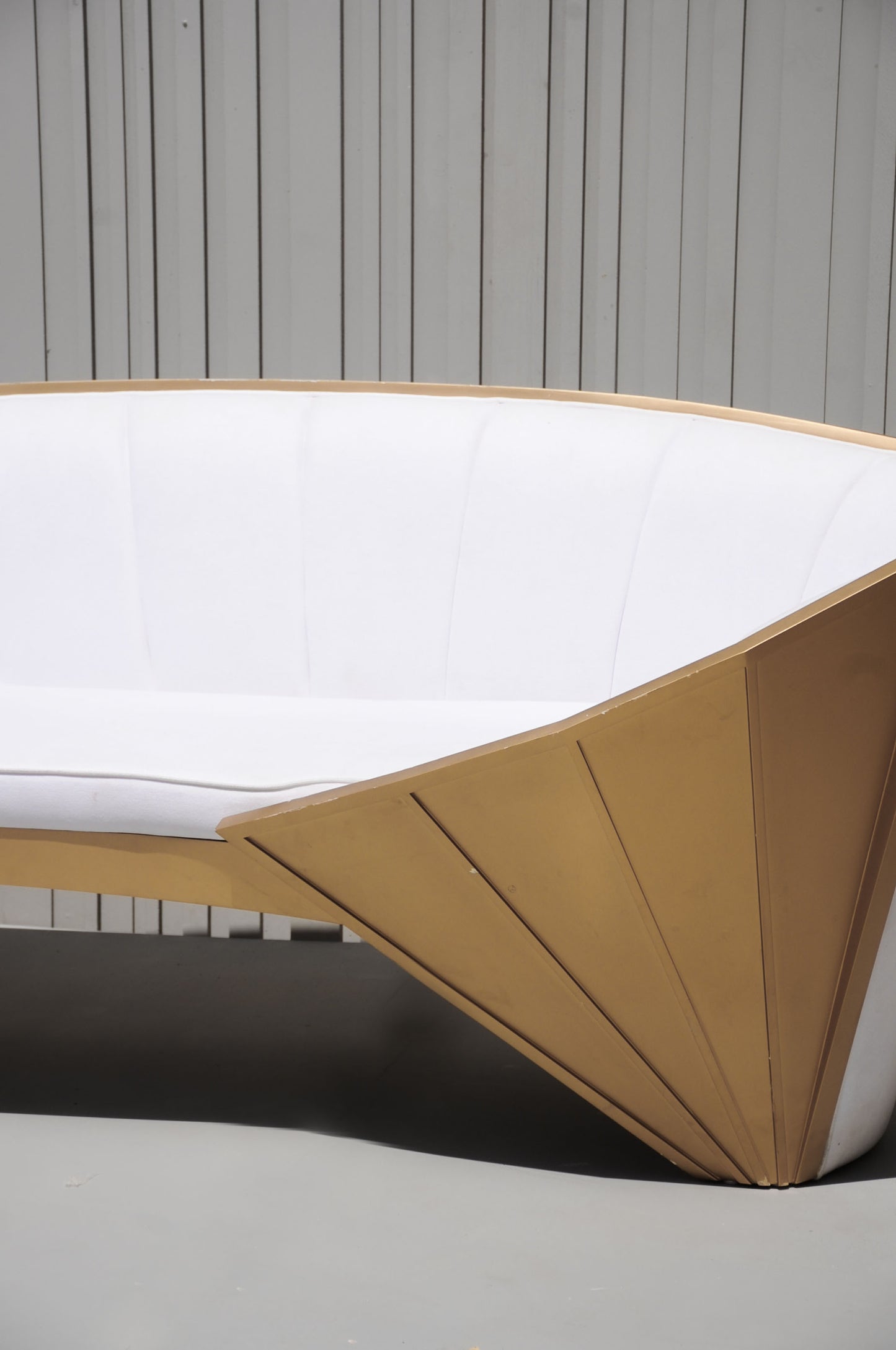 Fanned Bridal Sofa