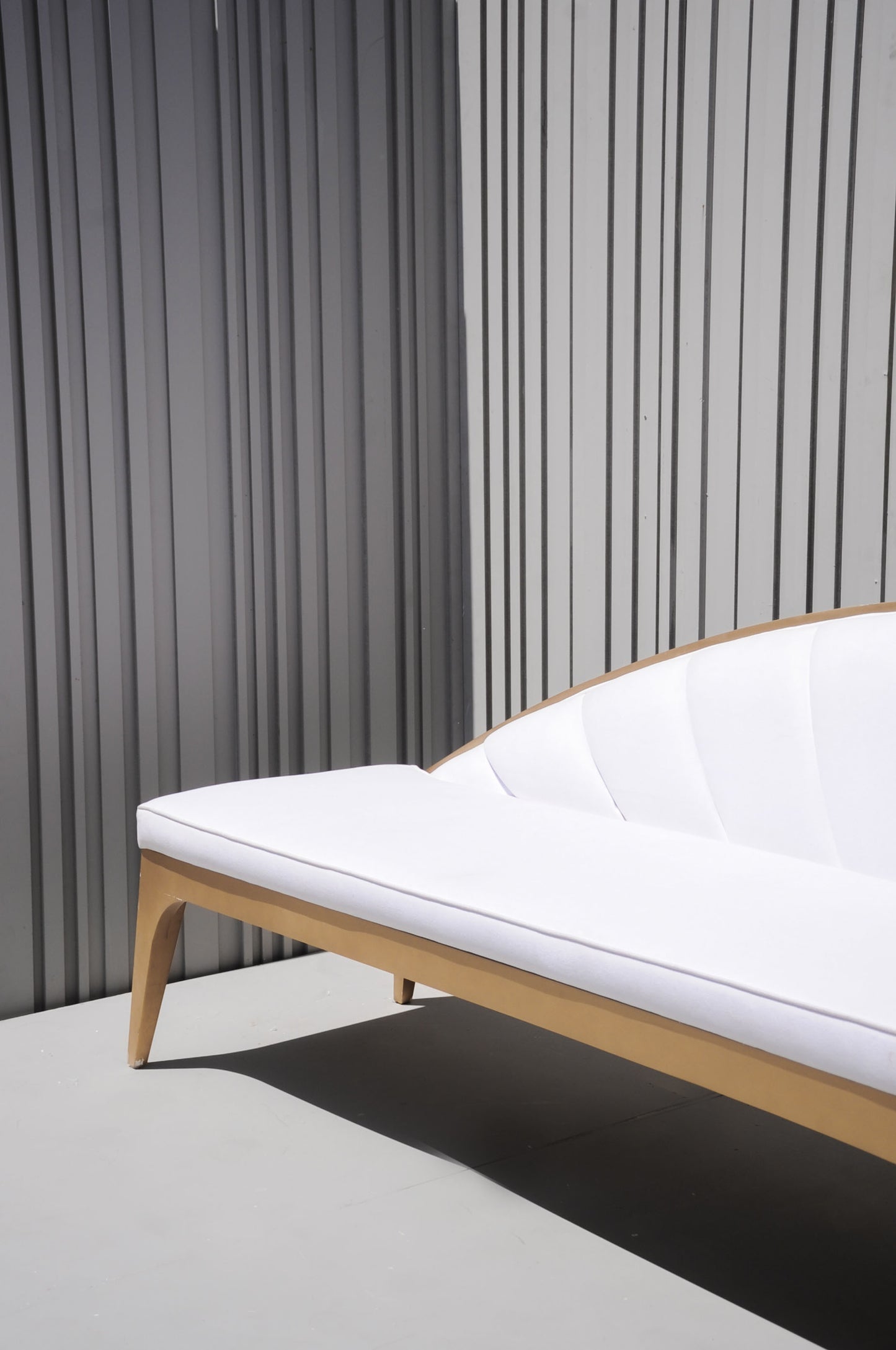 Fanned Bridal Sofa