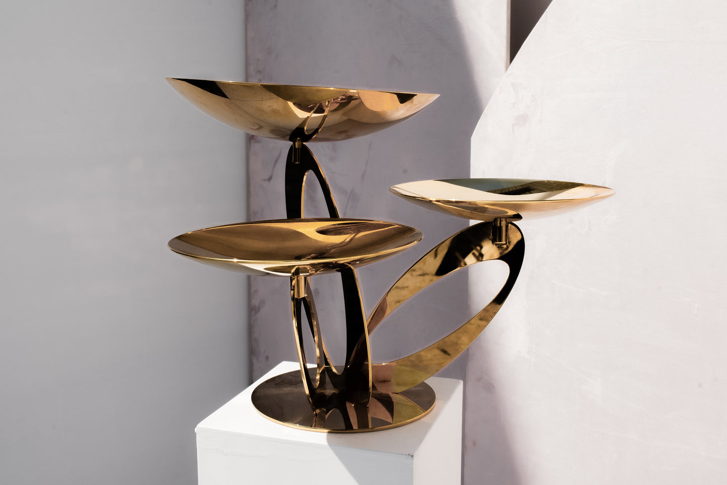 Gold Dessert Stand