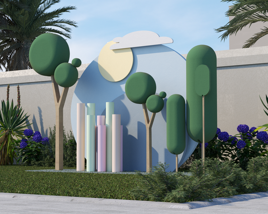 Pastel Garden