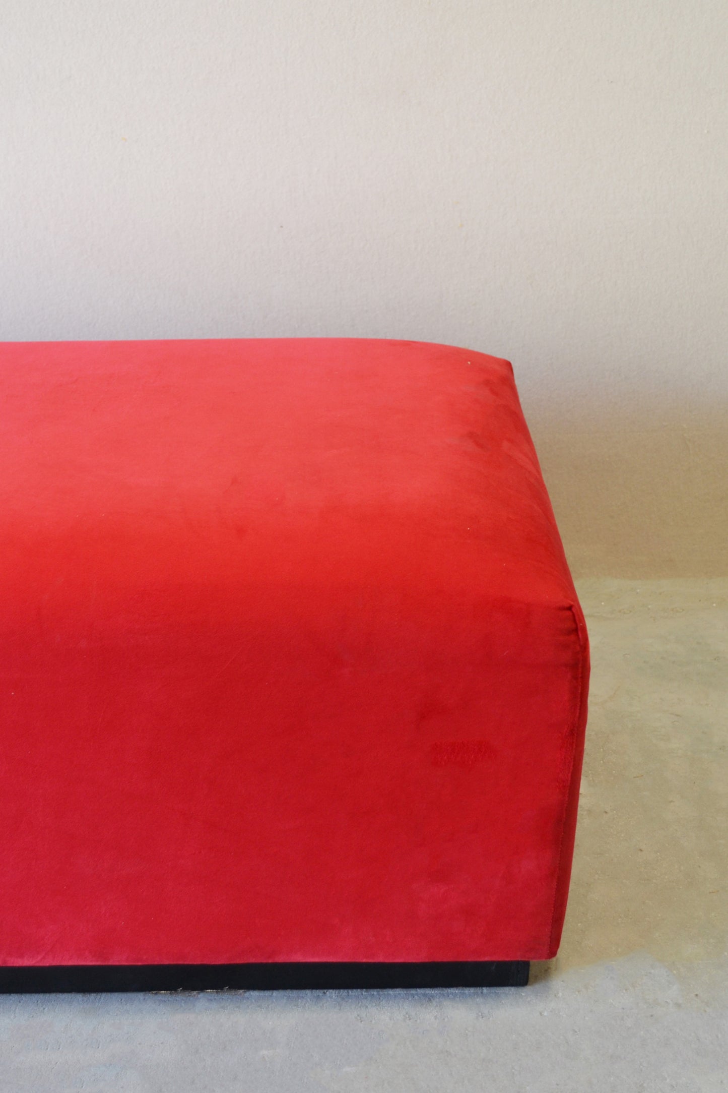 Red Ottoman