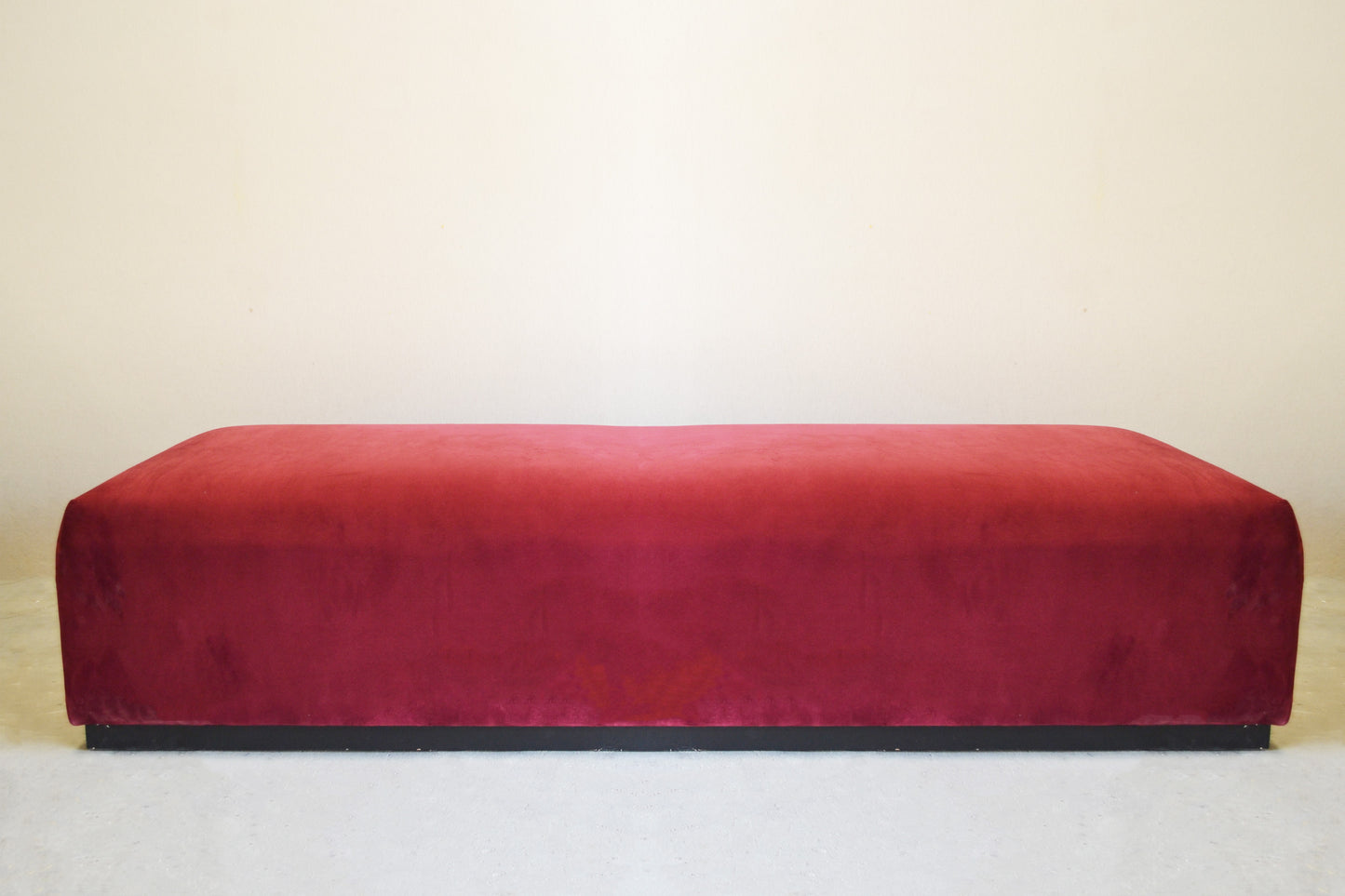 Maroon Ottoman
