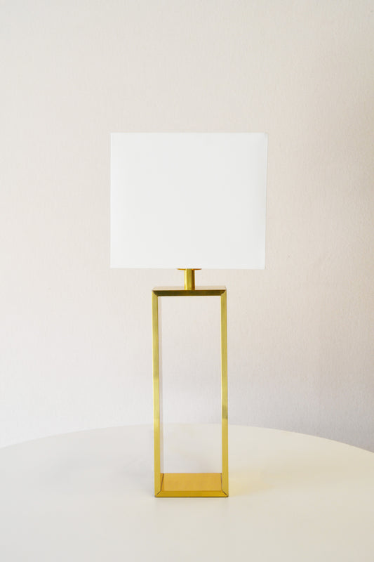 Gold Steel Lamp