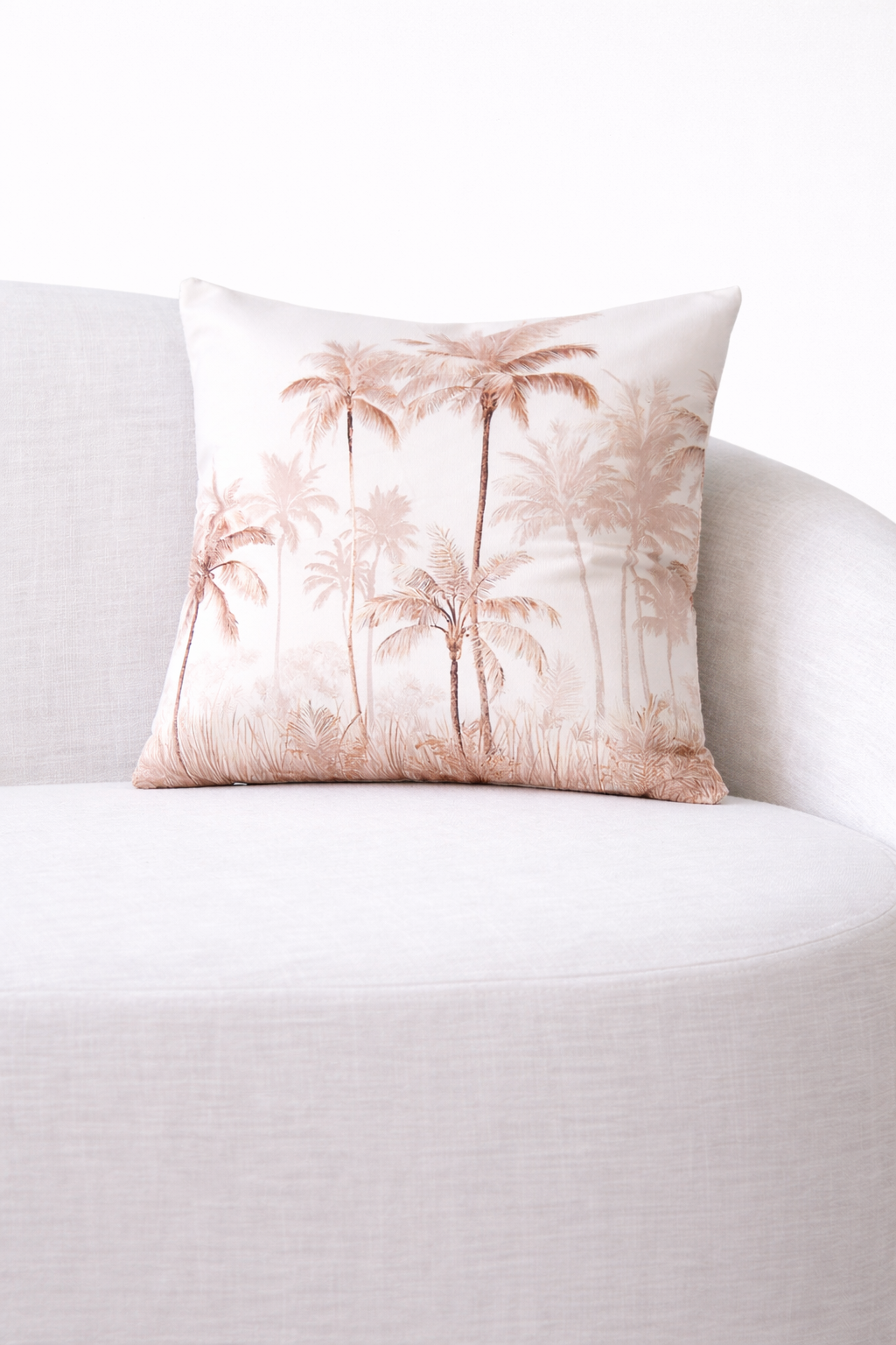 Palm Tree Printed Cushion