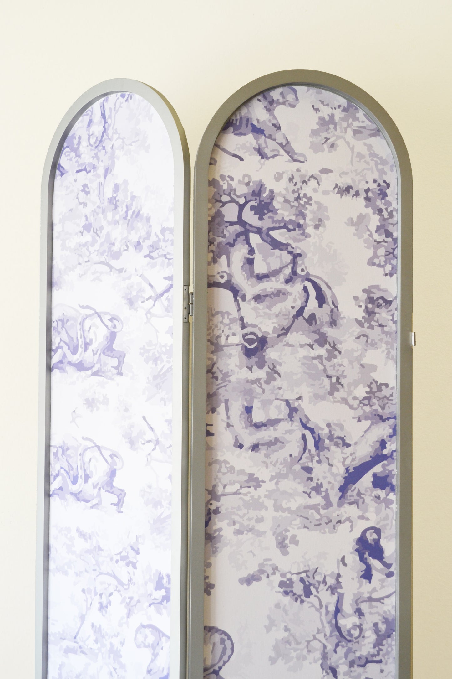 Blue Printed Partitions Set