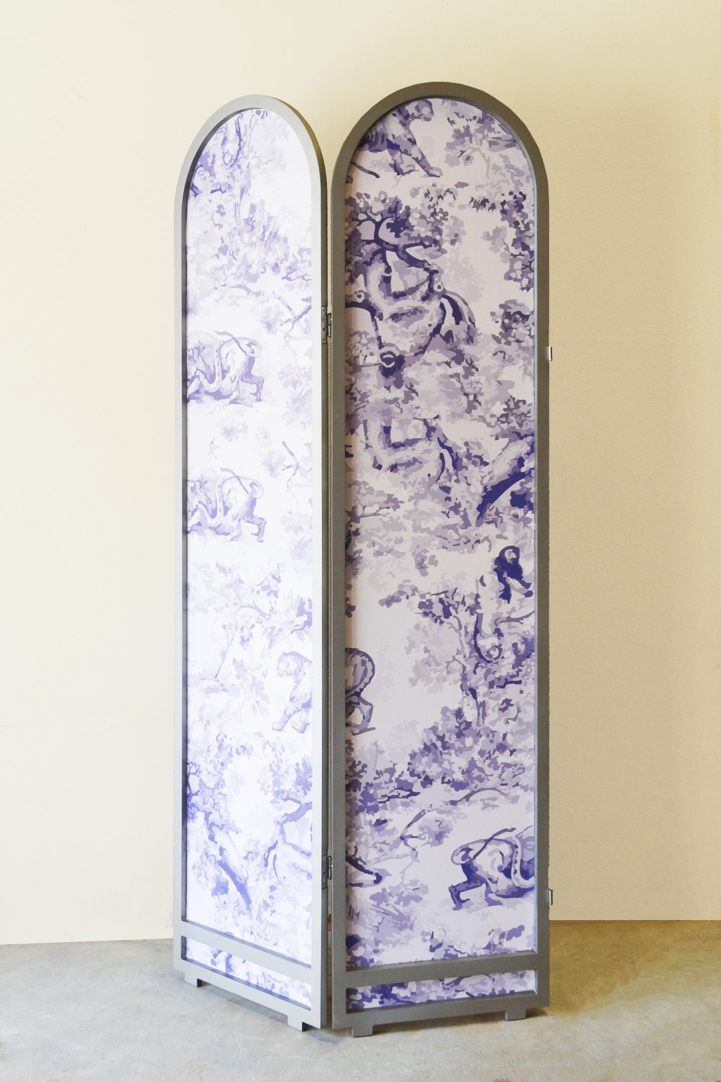 Blue Printed Partitions Set
