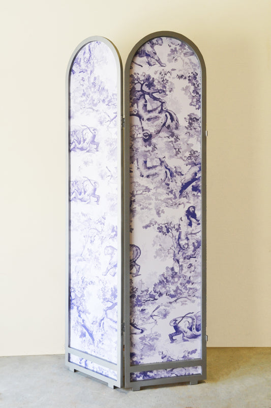 Blue Printed Partitions Set