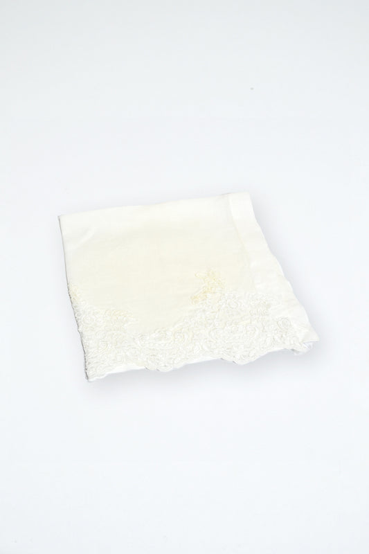 Detailed Off-White Napkin