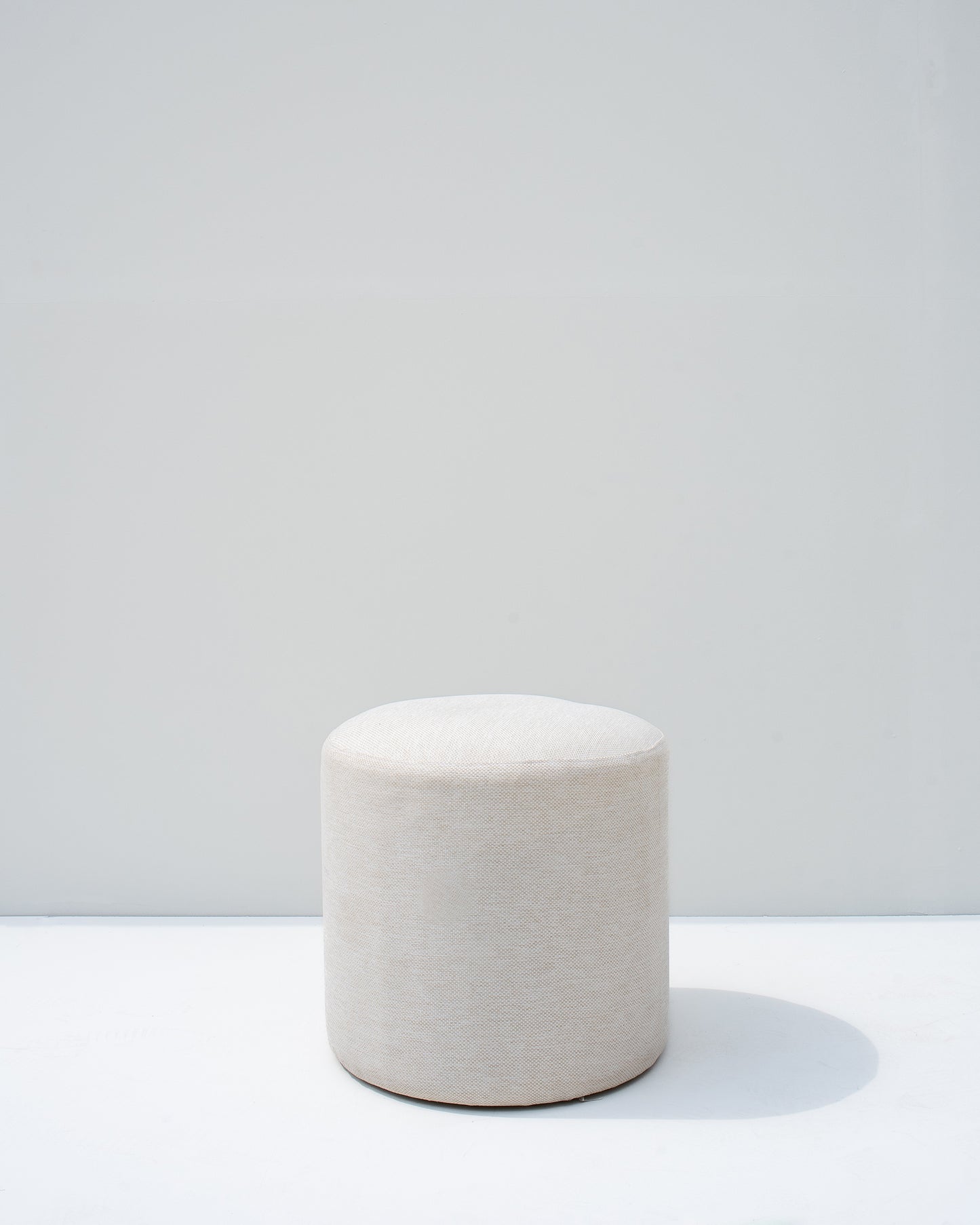 Linen Pouffe