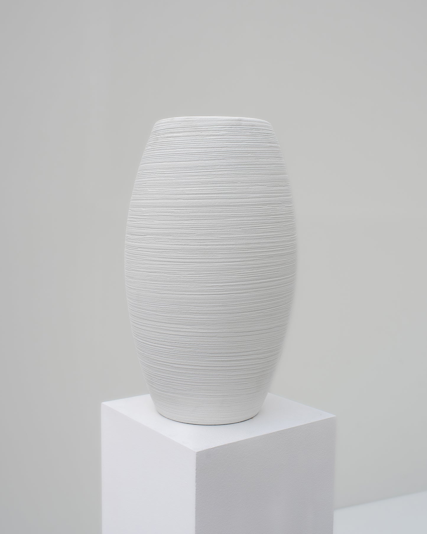 Lined Ceramic Vase