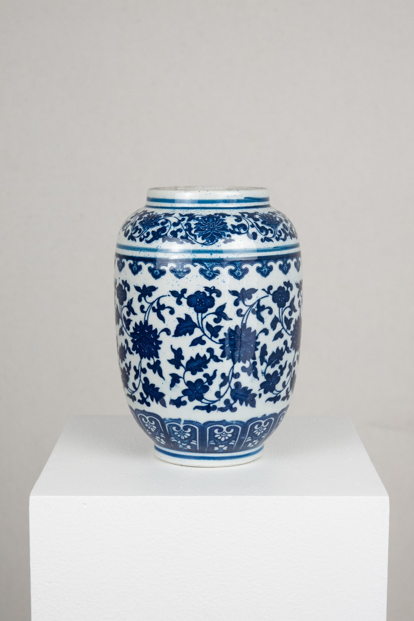 Cylinder Printed Vase