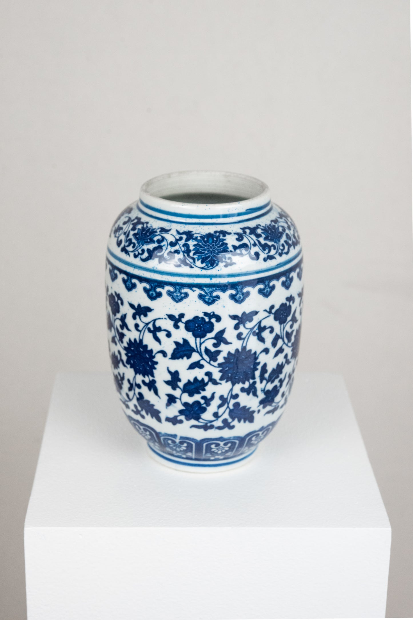 Cylinder Printed Vase