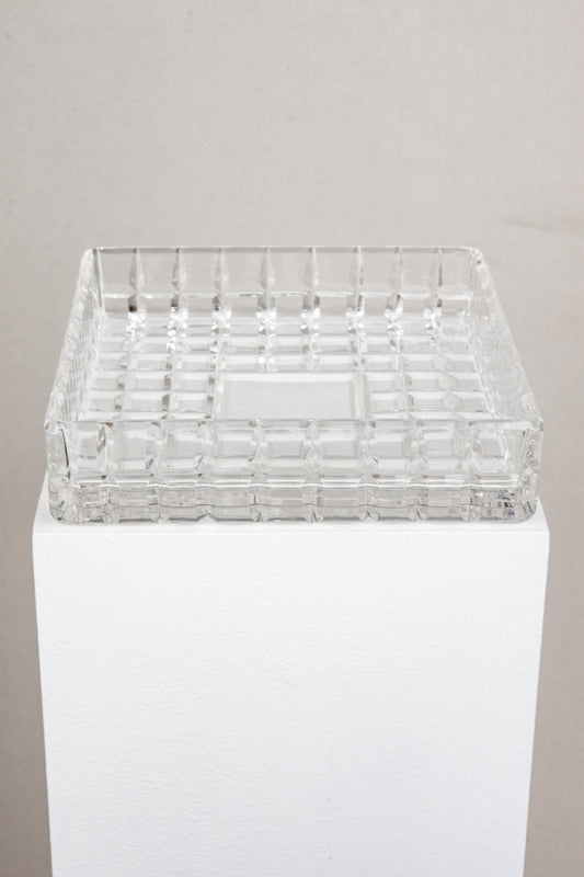 Square Crystal Tray