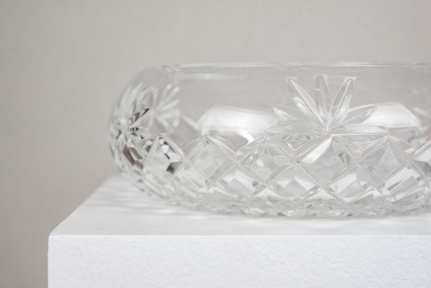 Medium Round Crystal Bowl