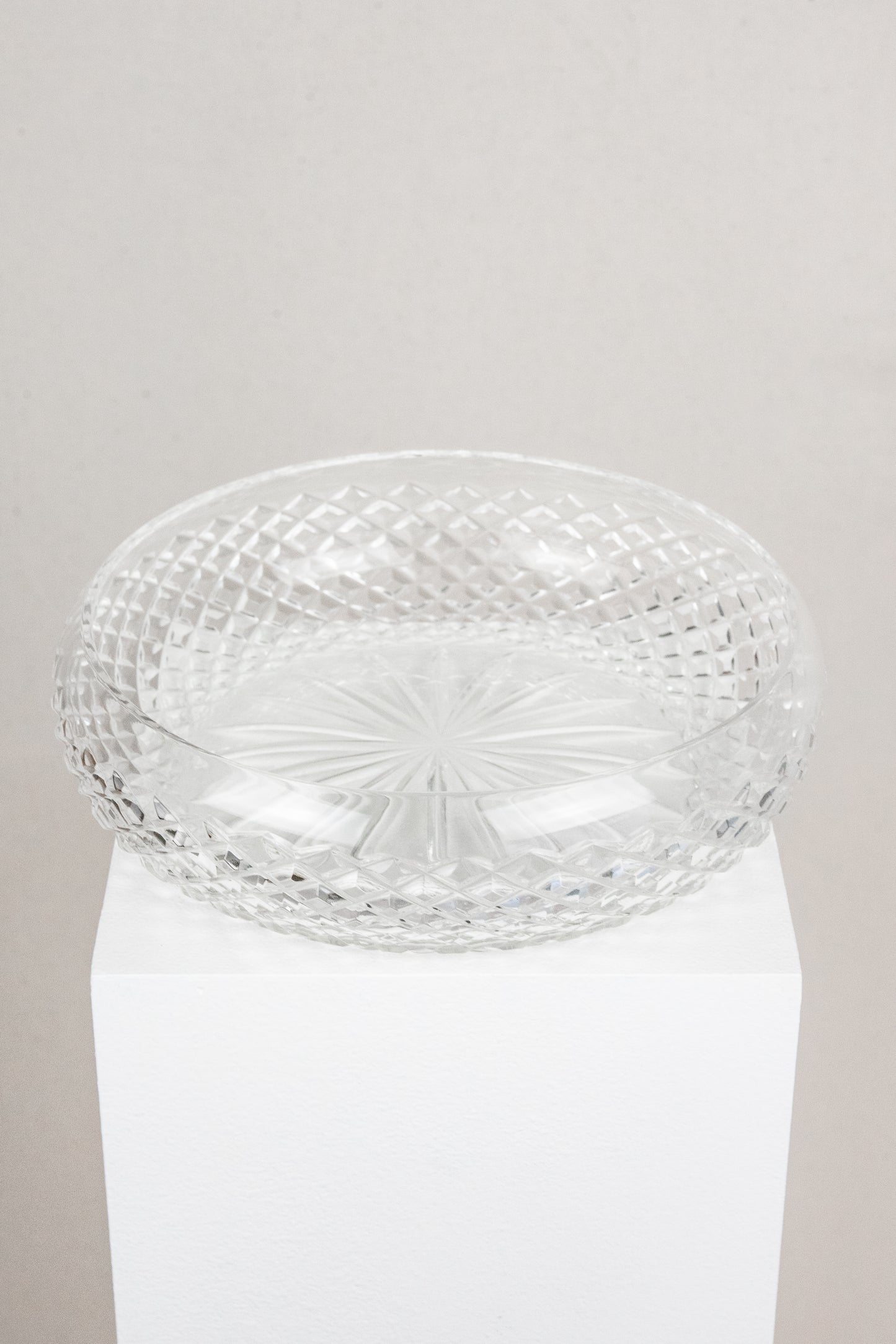 Medium Round Crystal Bowl