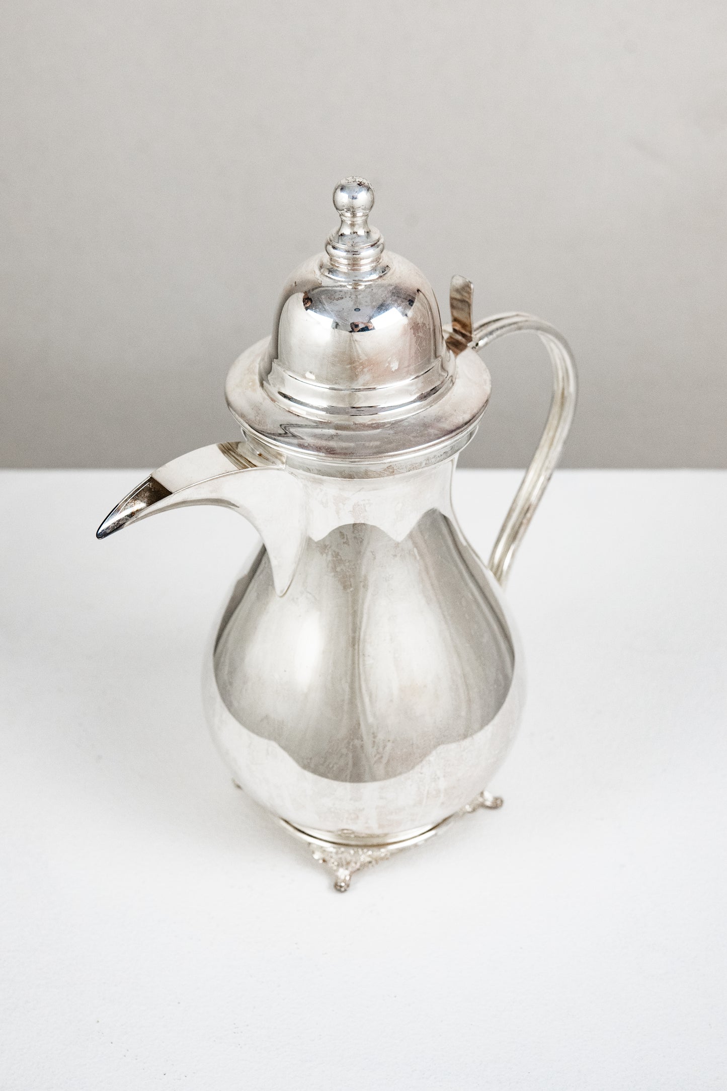 Chrome Arabic Coffee Flask