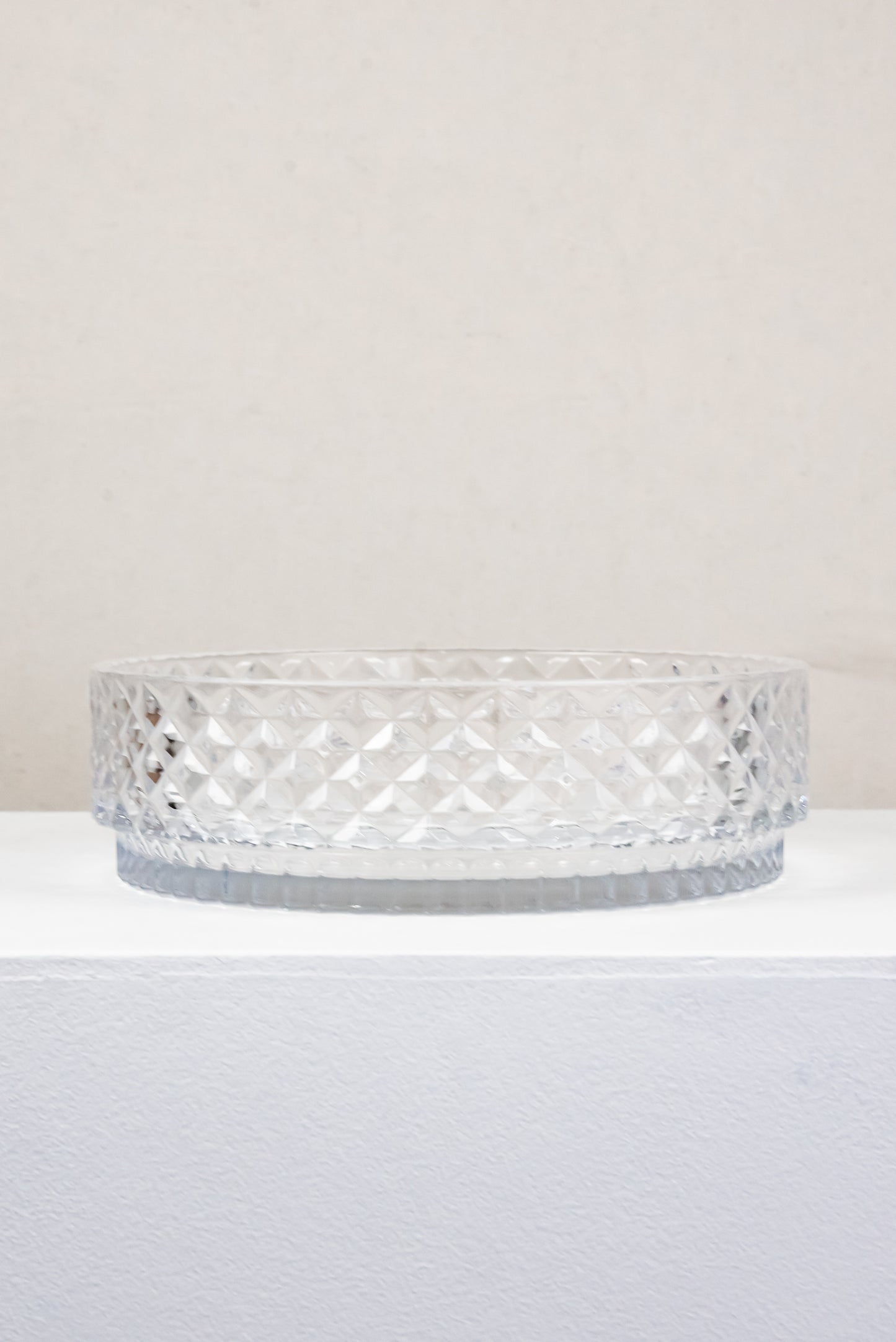 Crystal Salad Bowl