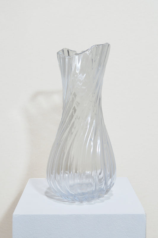 Twisted Ribbed Vase