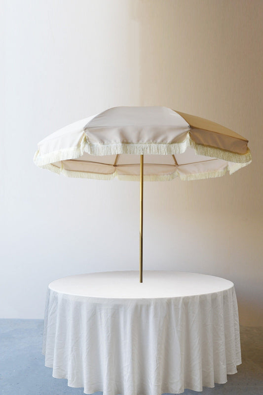 Tassel Umbrella Table
