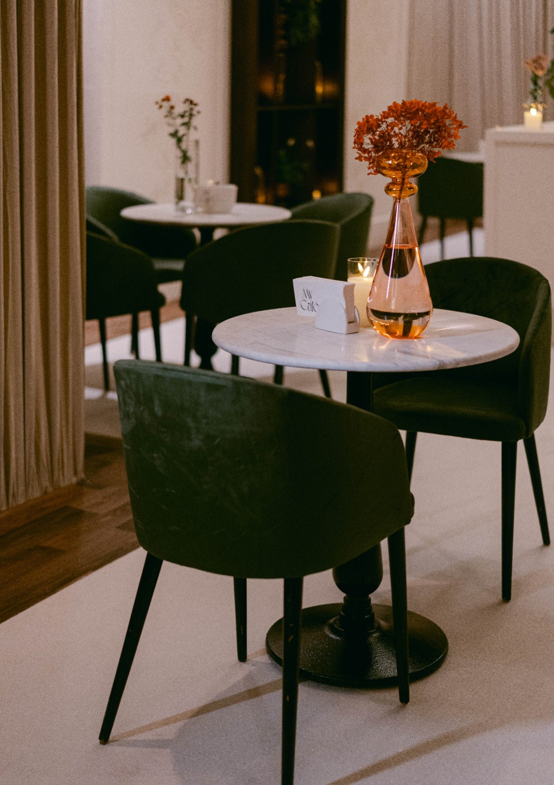 Green Low Back Dining Chair