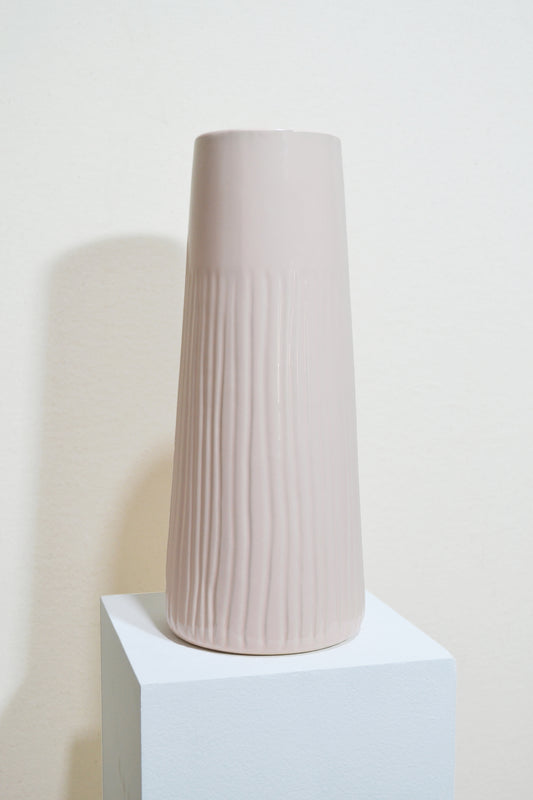 Nude Lined Vase