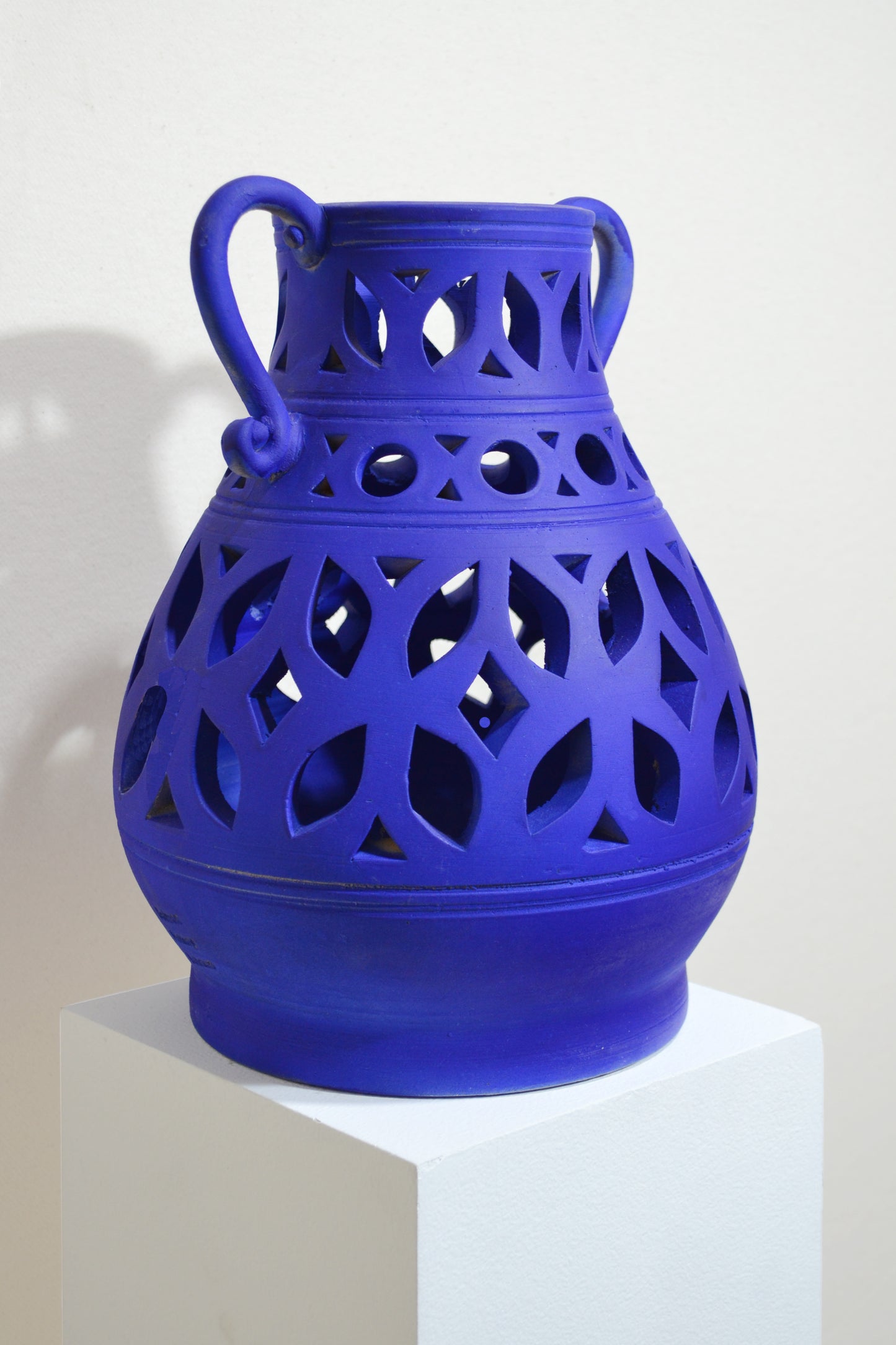 Blue Clay Pot