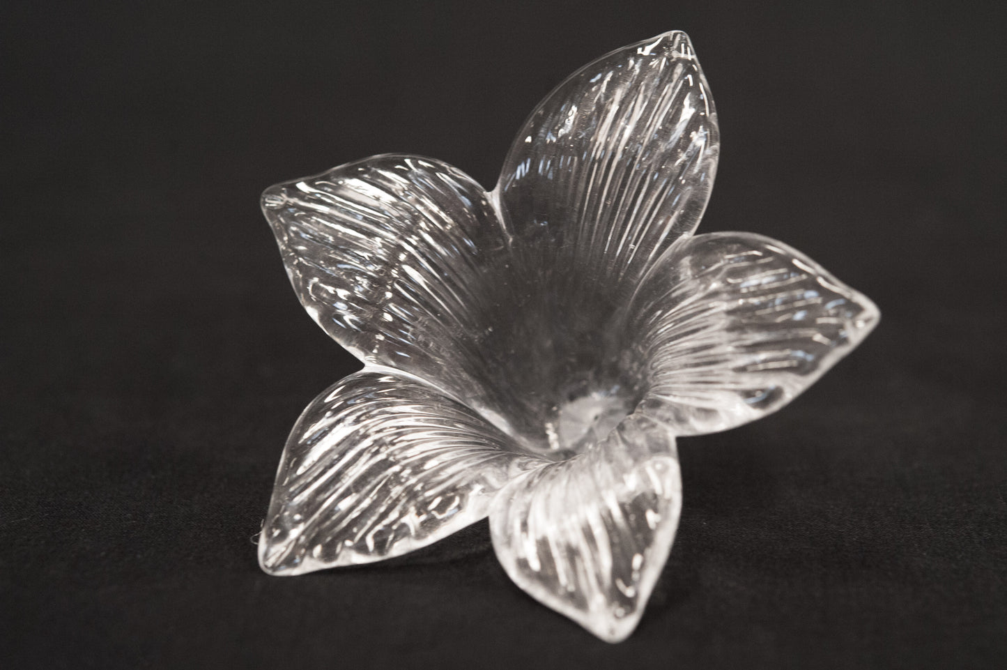 Glass Flower Hanging Ornament Set