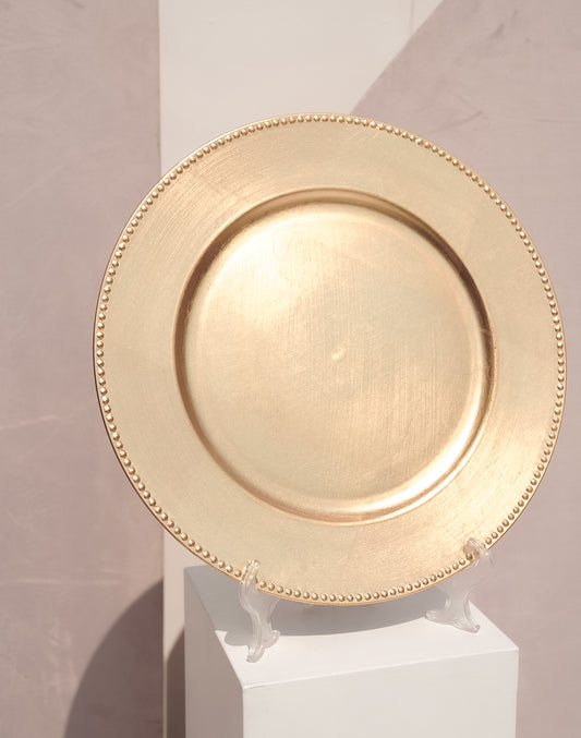 Golden Show Plate