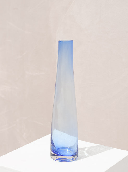 Slim Blue Vase