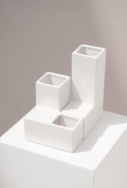 Rectangular L Vases