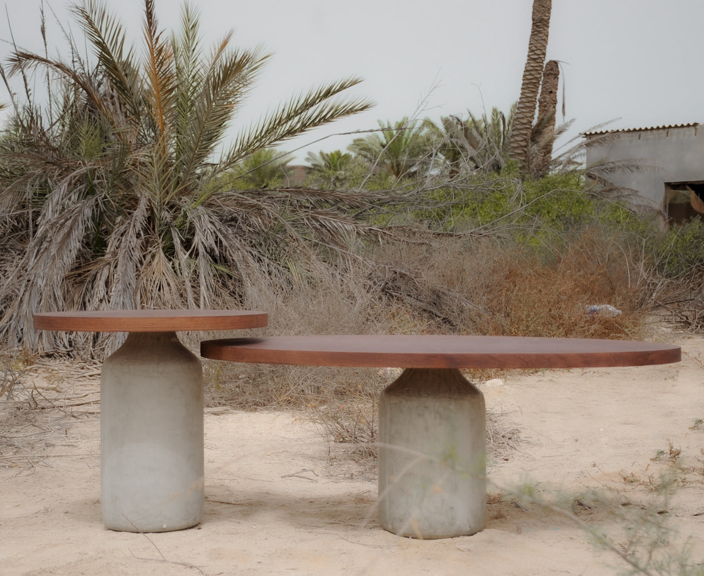 Stone x Wood - Coffee Table Set