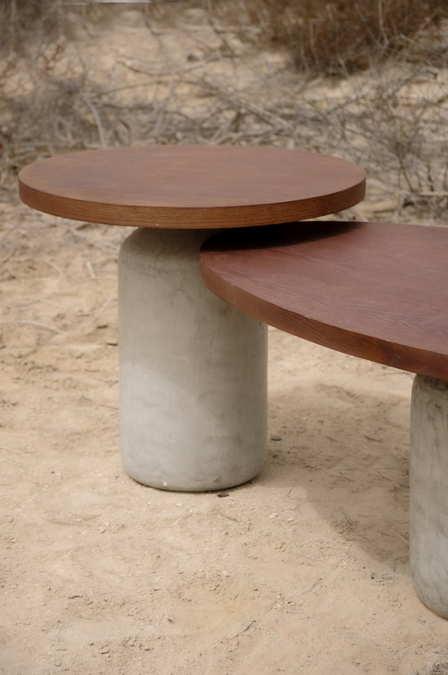 Stone x Wood - Coffee Table Set