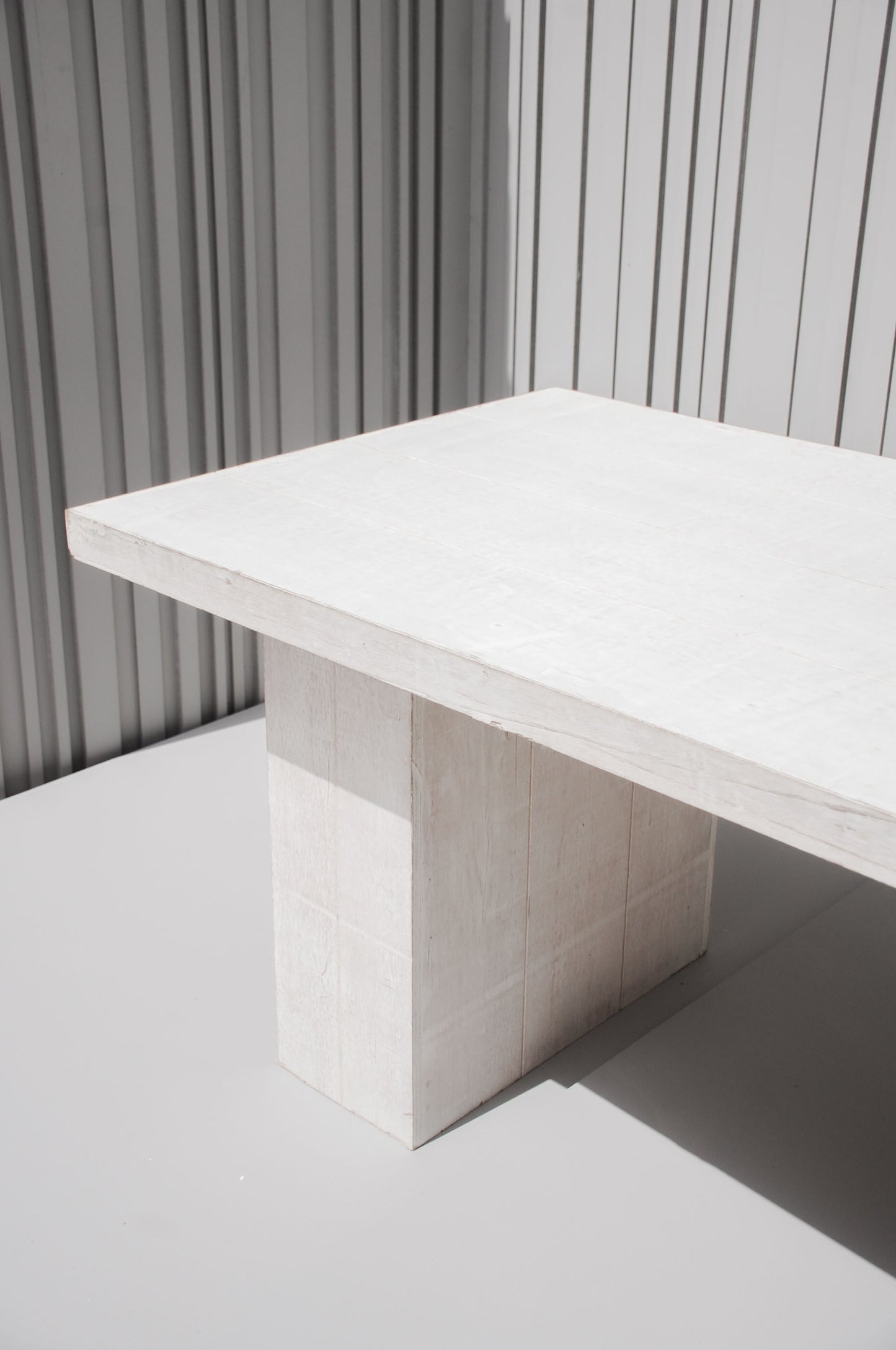 White Wood Dining Table