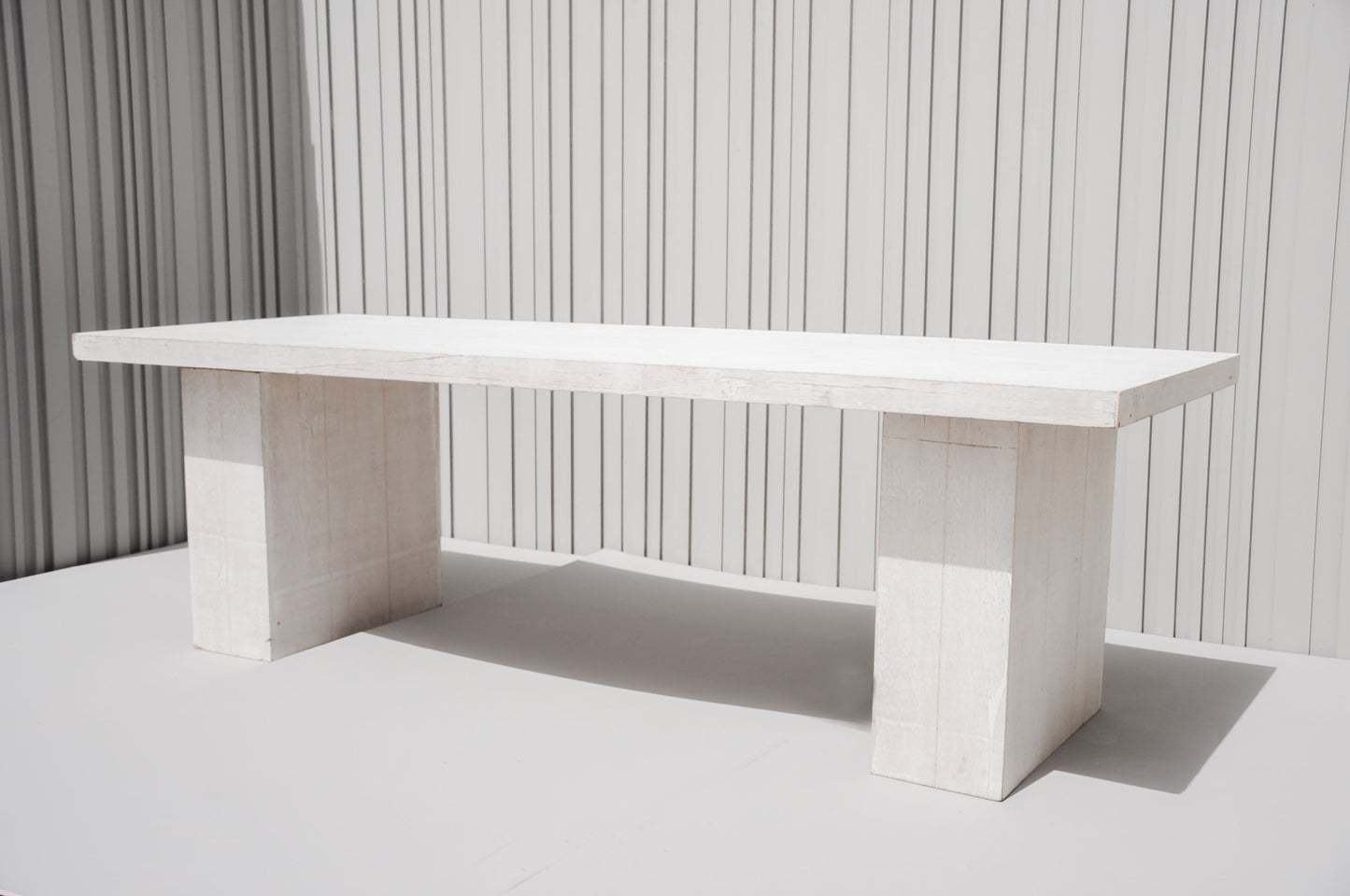 White Wood Dining Table