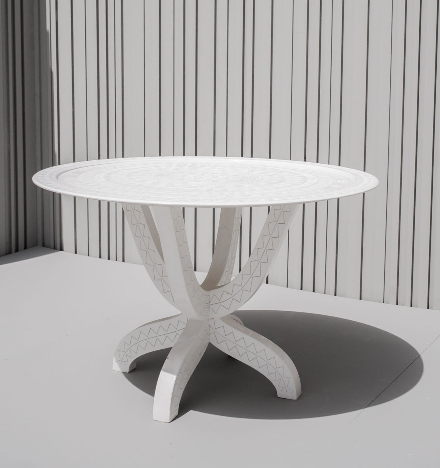 Ornamented Dining Table